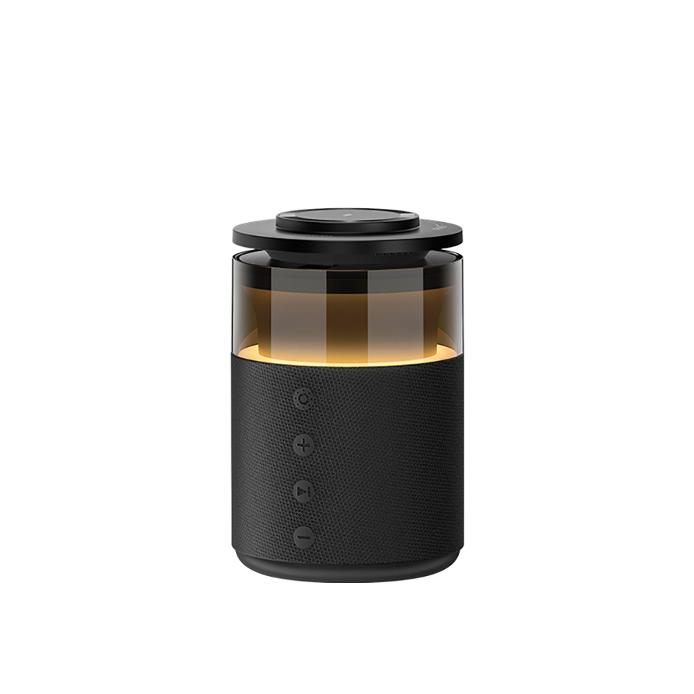 Recci RCW-51 Kablosuz Şarj Standı Ambiyans Işıklı Bluetooth Speaker Hoparlör Özellikli - 4