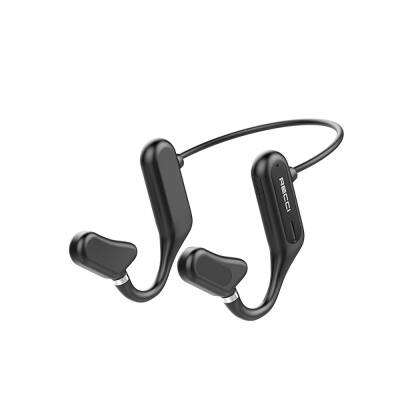 Recci REP-W27 Flutter Series Water Resistant Sports Bluetooth Headset Black