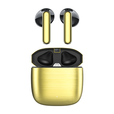 Recci REP-W42 Bounty Hunter Series TWS In-Ear Bluetooth v5.2 Headphones Gold