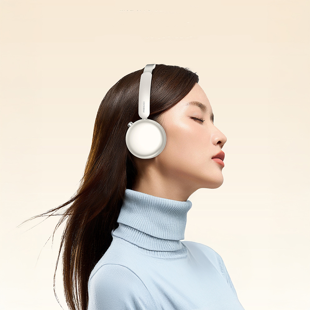 Recci REP-W95 ANC/ENC Özellikli Hi-Fi Ses Kaliteli Kulak Üstü Bluetooth v5.3 Kulaklık - 12