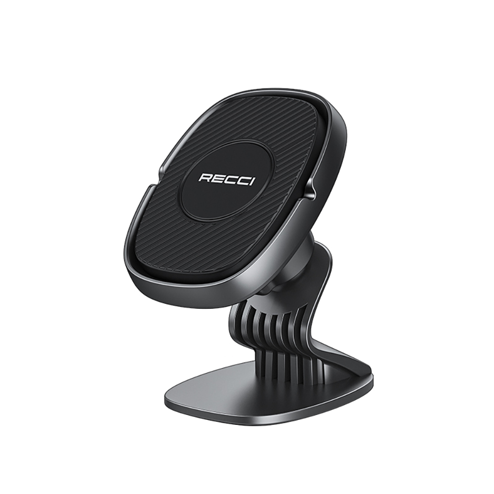 Recci RHO-C18 Strong Magnetic 360 Degree Rotatable Flat Floor Car Phone Holder - 1