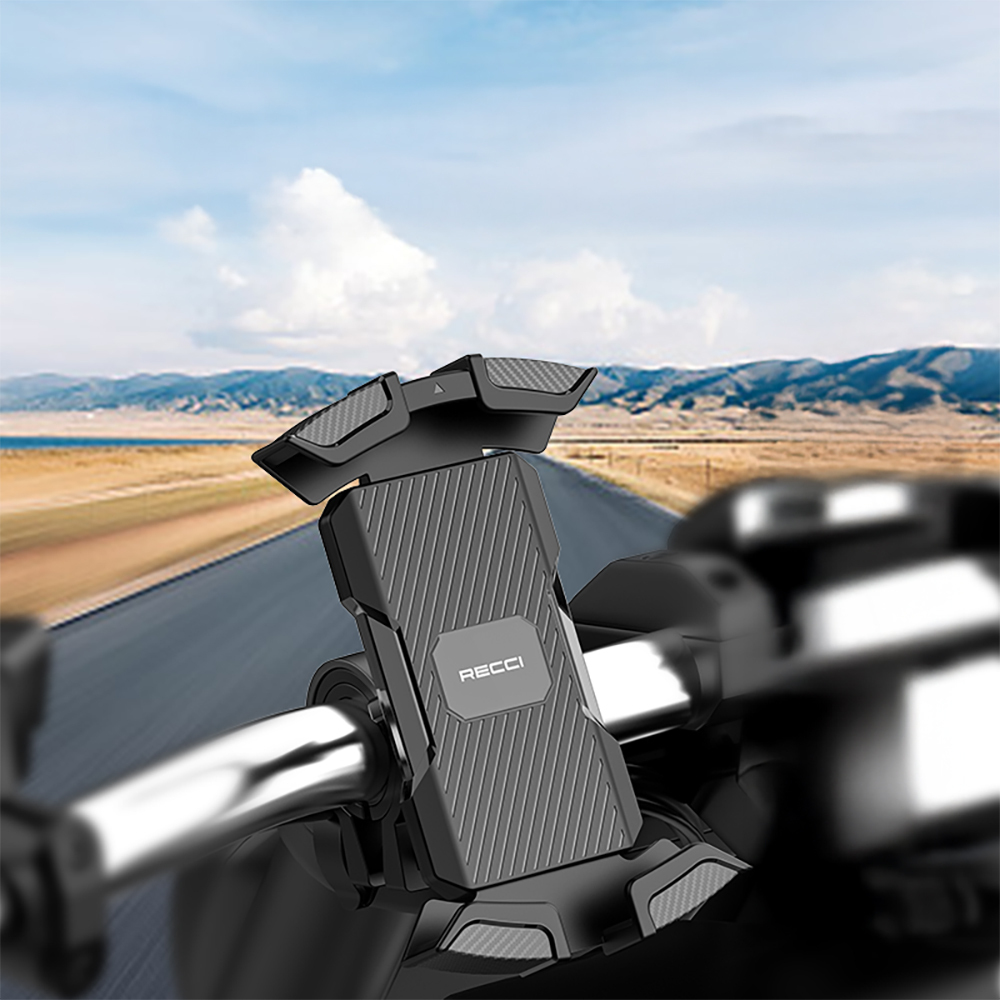 Recci RHO-C33 360° Degree Rotatable Adjustable Motorcycle and Bicycle Phone Holder - 6