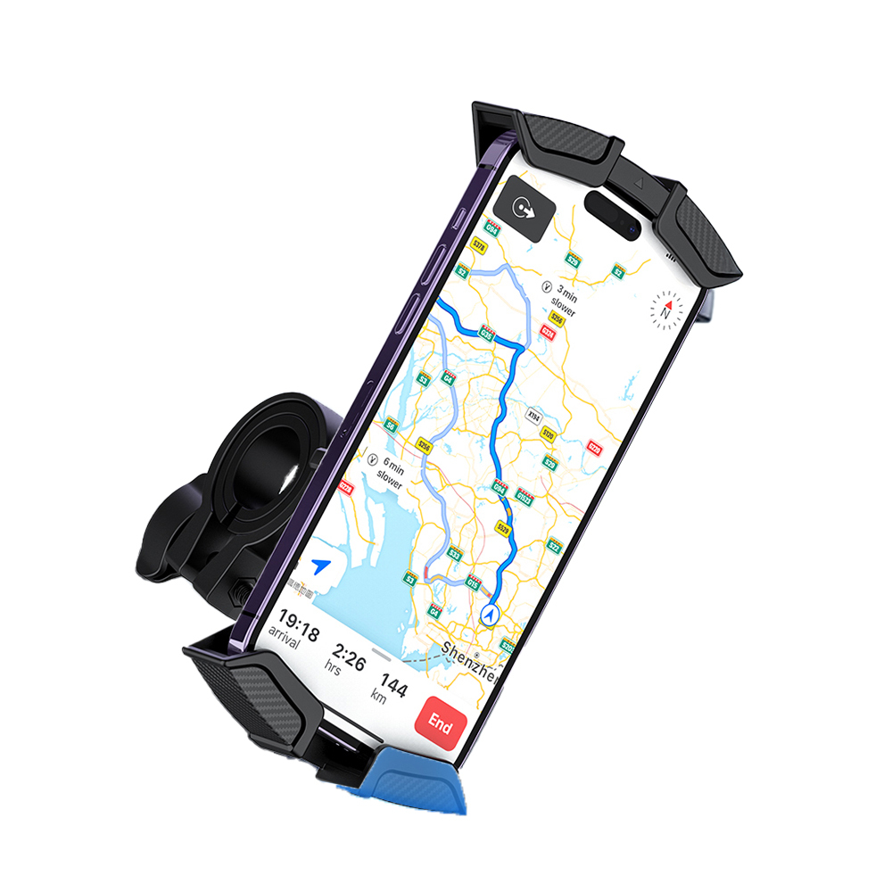 Recci RHO-C33 360° Degree Rotatable Adjustable Motorcycle and Bicycle Phone Holder - 1