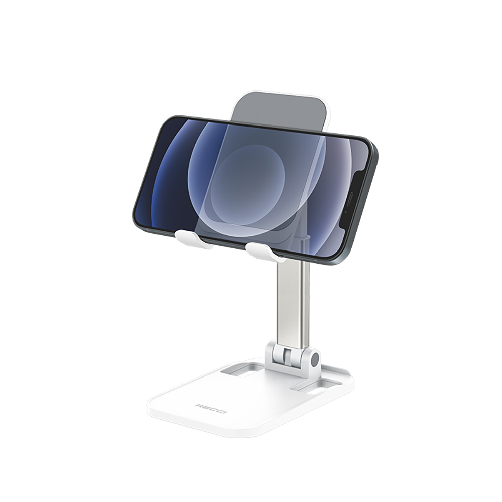 Recci RHO-M10 Adjustable Foldable 90 Degree Rotatable Phone and Tablet Stand - 3