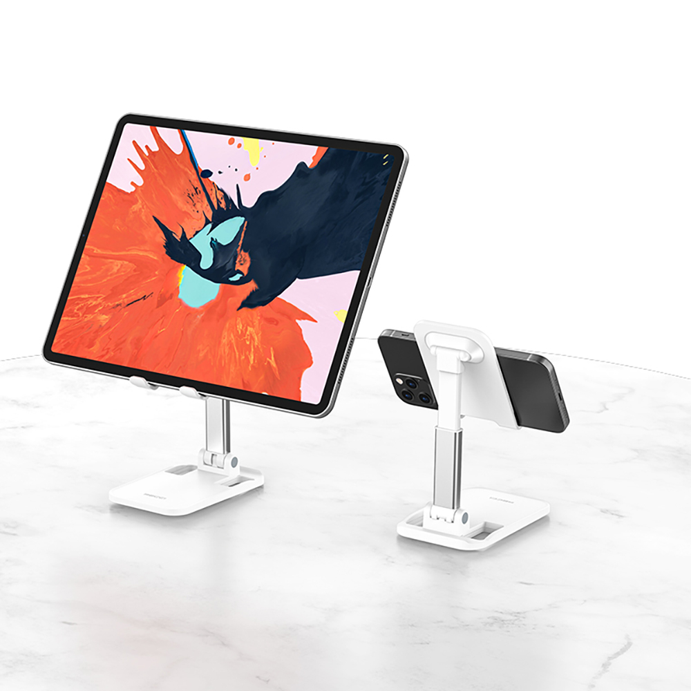 Recci RHO-M10 Ayarlanabilir Katlanabilir 90 Derece Dönebilen Telefon ve Tablet Standı - 6