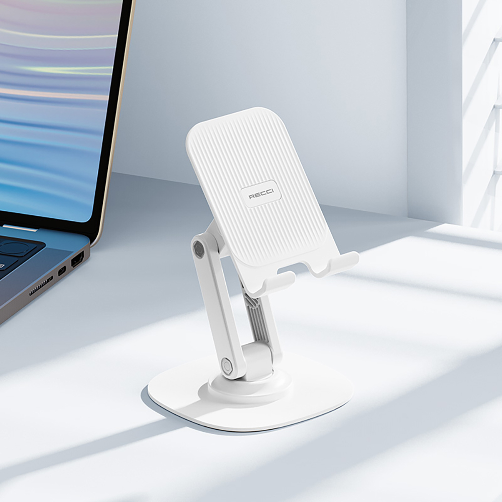 Recci RHO-M20 Ayarlanabilir Katlanabilir 360° Dönebilen Telefon ve Tablet Standı - 4