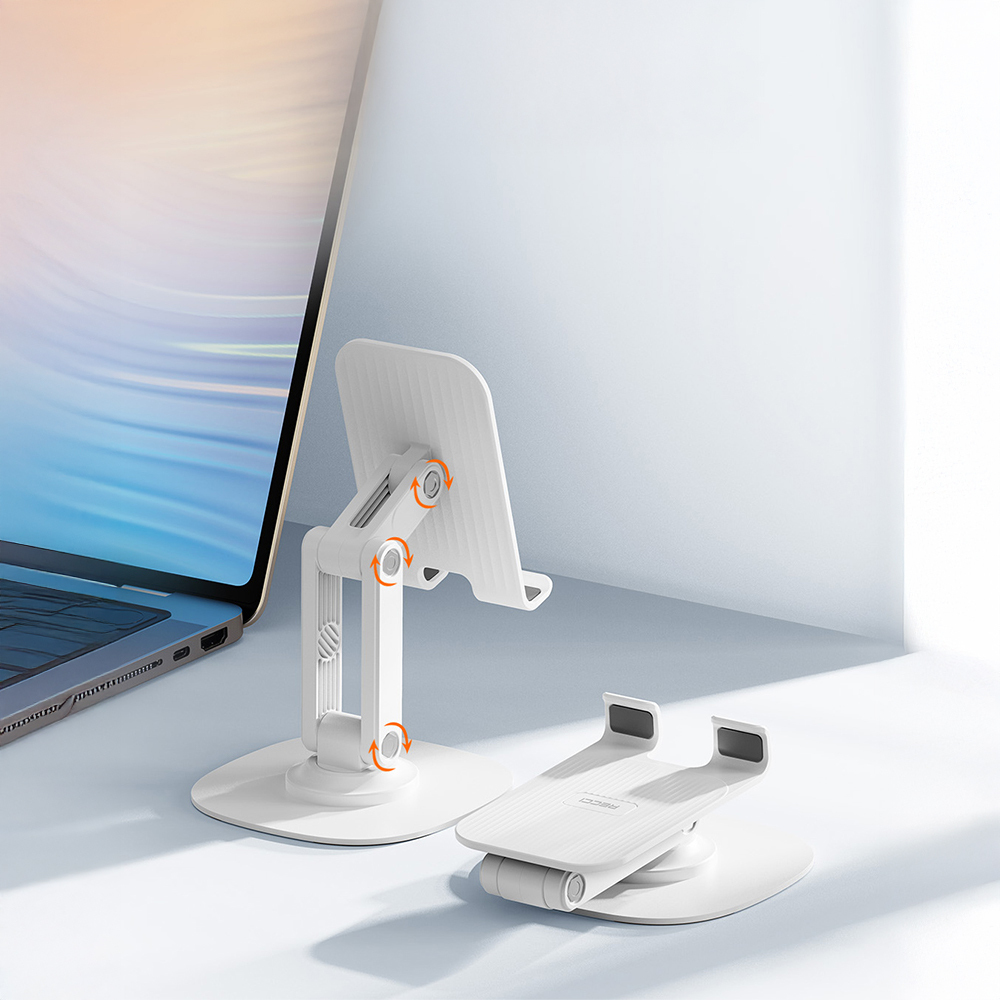 Recci RHO-M20 Ayarlanabilir Katlanabilir 360° Dönebilen Telefon ve Tablet Standı - 11
