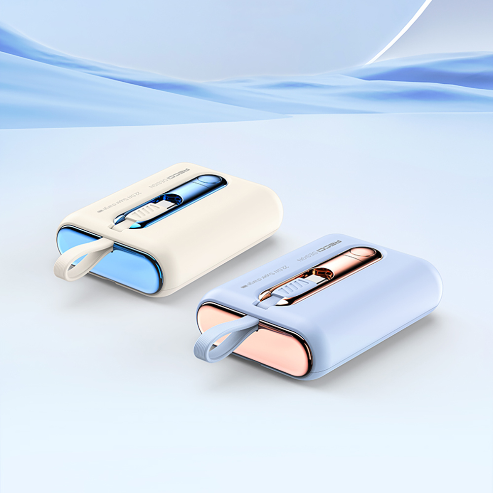 Recci RPB-P12 PD 20W Fast Charging with Strap and Type-C Cable Powerbank 22.5W 9000mAh - 15
