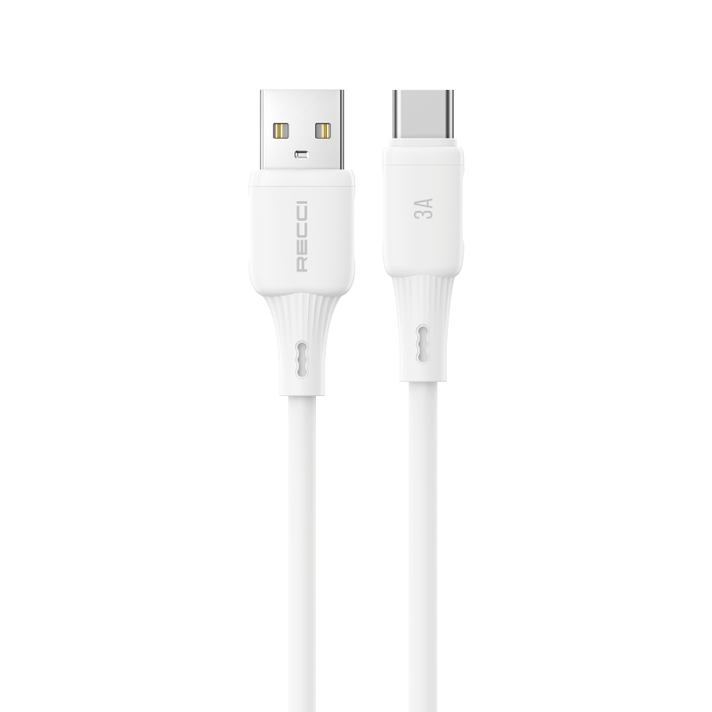 Recci RS52C USB-A to Type-C 3A Fast Charging Data and Charging Cable 1M - 2