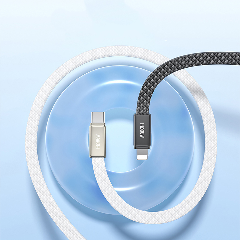 Recci RS55CL Type-C to Lightning PD Fast Charging Data and Charging Cable 30W 1M - 10