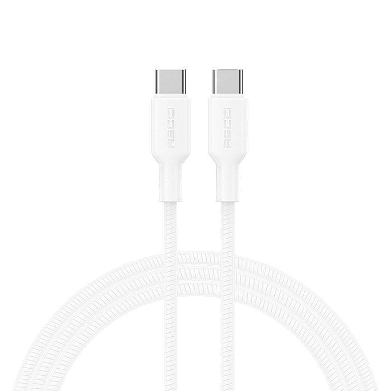 Recci RS56CC Type-C to Type-C PD Hızlı Şarj Özellikli Data ve Şarj Kablosu 100W 1.2M - 3