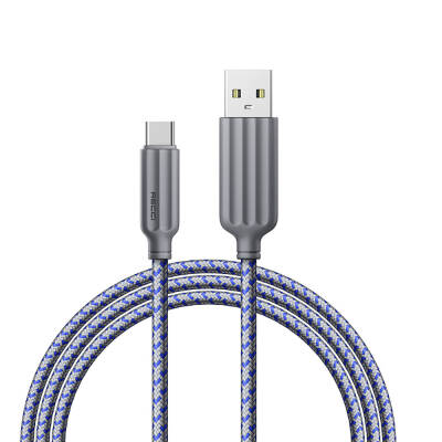 Recci RTC-N23C 3A Fast Charging Type-C to USB-A Cable 1M Grey