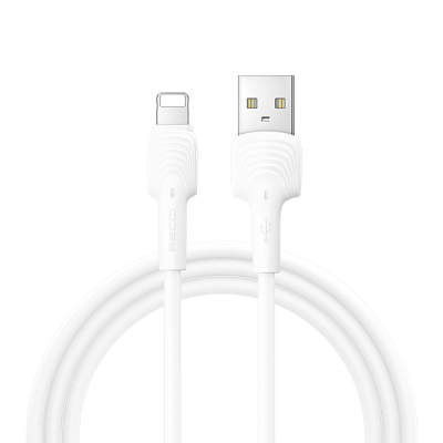 Recci RTC-N26L USB-A to Lightning Hızlı Şarj Özellikli Data ve Şarj Kablosu 1M Beyaz