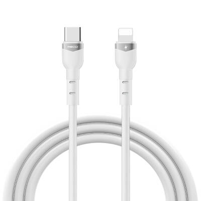 Recci RTC-P35CL 100cm Type-C to Lightning Cable with Fast Charging White