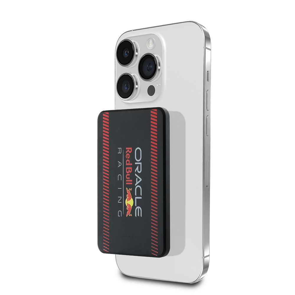 Redbull Original Licensed Magsafe Charging Feature Digital LED Display Red Stripe Powerbank 5000mAh 15W - 1