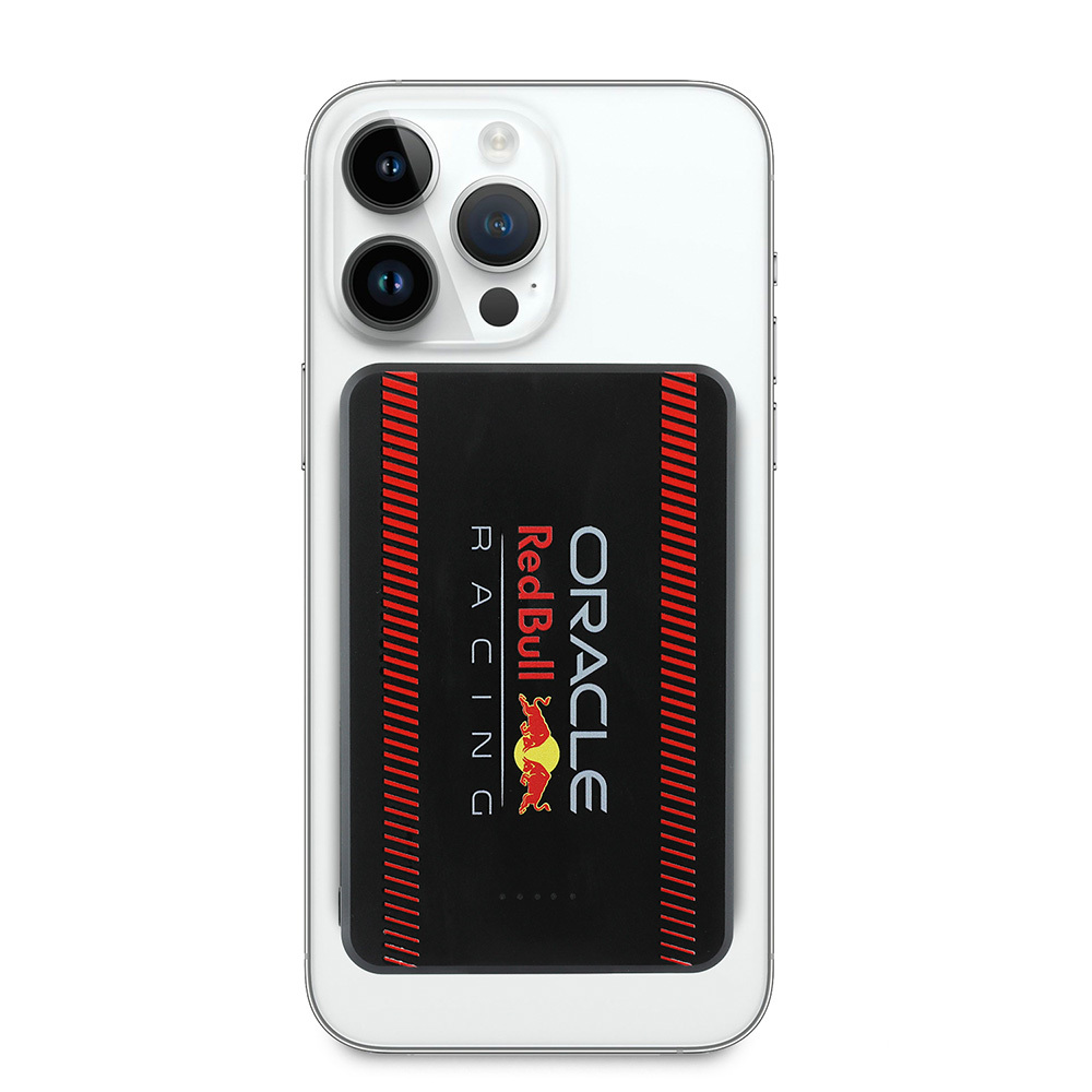 Redbull Original Licensed Magsafe Charging Feature Digital LED Display Red Stripe Powerbank 5000mAh 15W - 3
