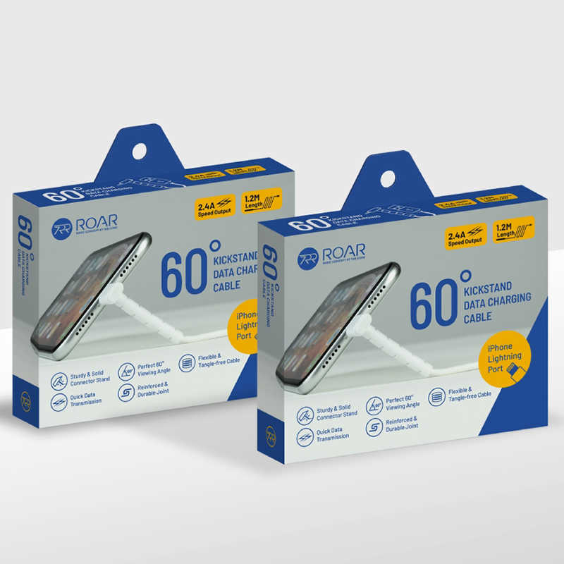 Roar Kick Stand Data Micro Usb Cable - 1