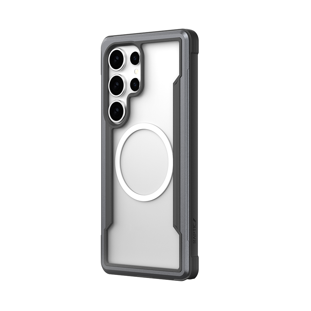 Samsung Galaxy S25 Ultra Case Magsafe Charging Feature Airbag Raptic Shield Series Transparent Back Surface Cover - 5