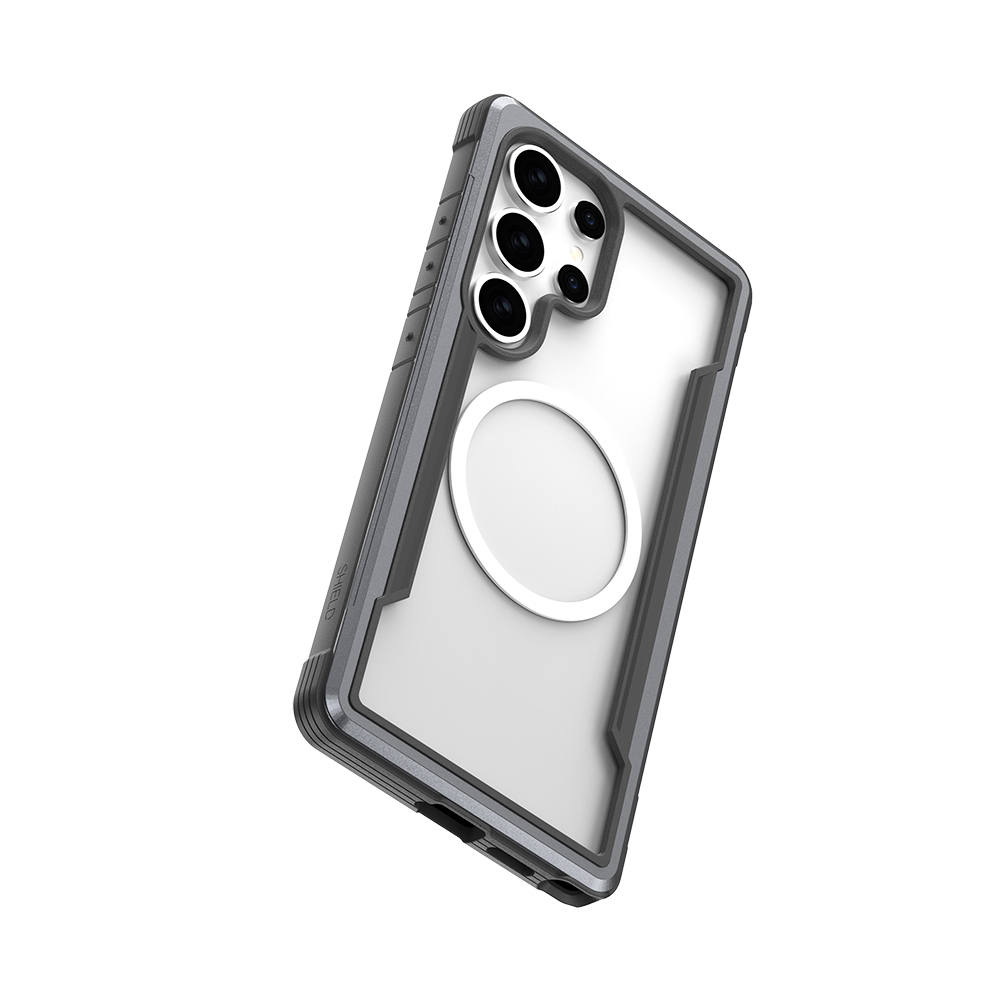 Samsung Galaxy S25 Ultra Case Magsafe Charging Feature Airbag Raptic Shield Series Transparent Back Surface Cover - 9