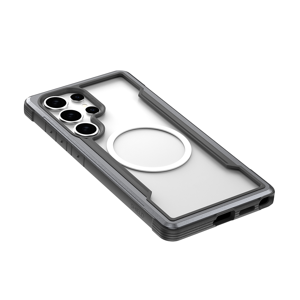 Samsung Galaxy S25 Ultra Case Magsafe Charging Feature Airbag Raptic Shield Series Transparent Back Surface Cover - 11