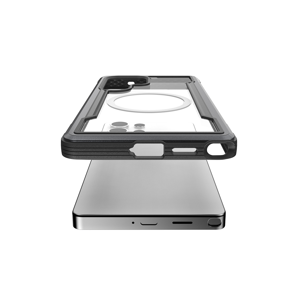 Samsung Galaxy S25 Ultra Case Magsafe Charging Feature Airbag Raptic Shield Series Transparent Back Surface Cover - 14