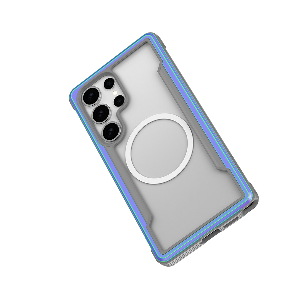 Samsung Galaxy S25 Ultra Case Magsafe Charging Feature Airbag Raptic Shield Series Transparent Back Surface Cover - 28