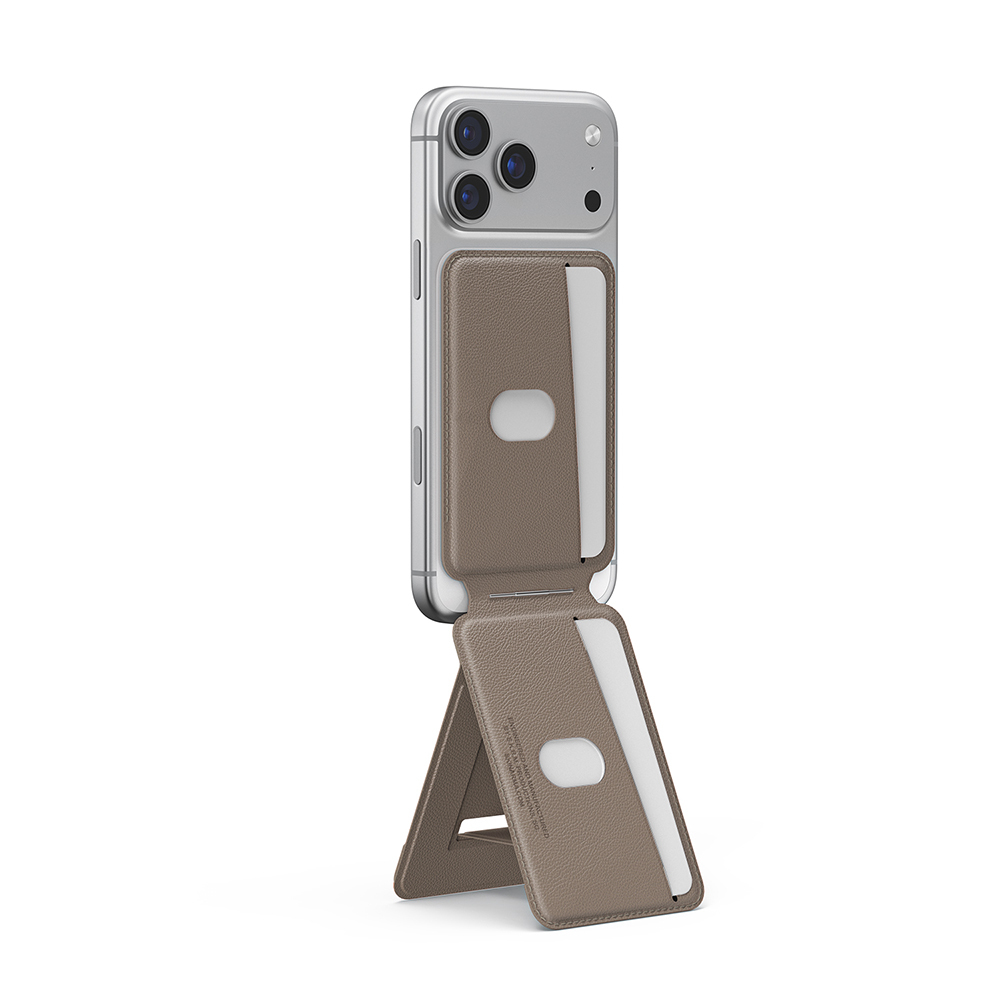 Skinarma Axis Series Foldable Stand Featured Leather Design Card Holder - 11