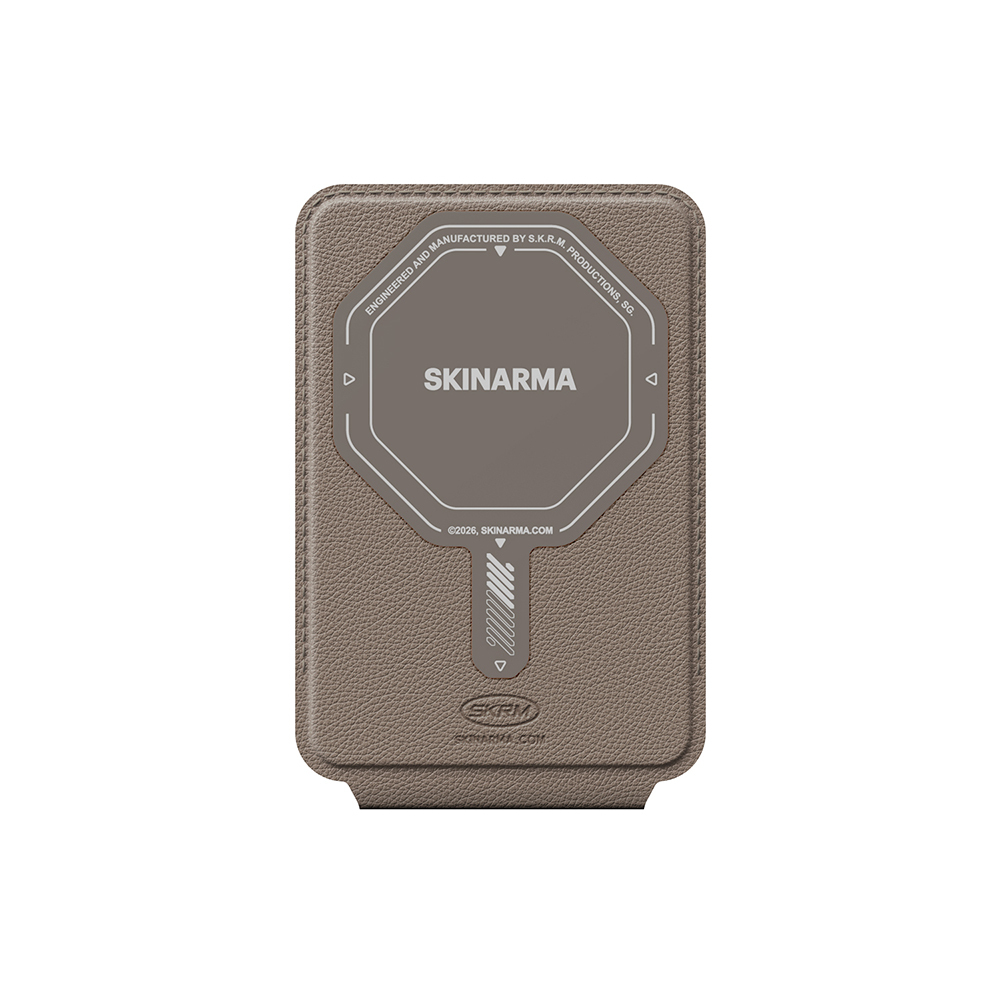 Skinarma Axis Serisi Foldable Stand Özellikli Deri Tasarımlı Kartlık - 3