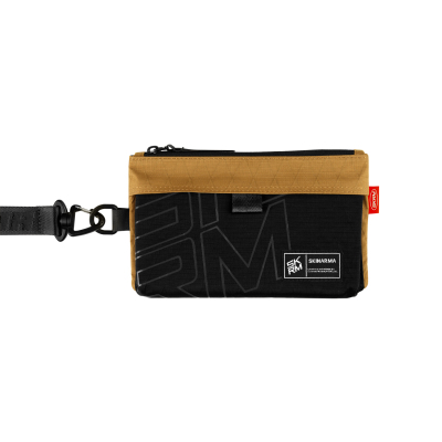 Skinarma Clutch Jager Boyun Askı Kayışlı Çapraz Vücut Çantası Kahverengi