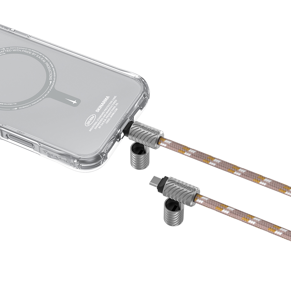 Skinarma DynoVE Series Type-C to Type-C Lanyard Design Charging and Data Cable - 5