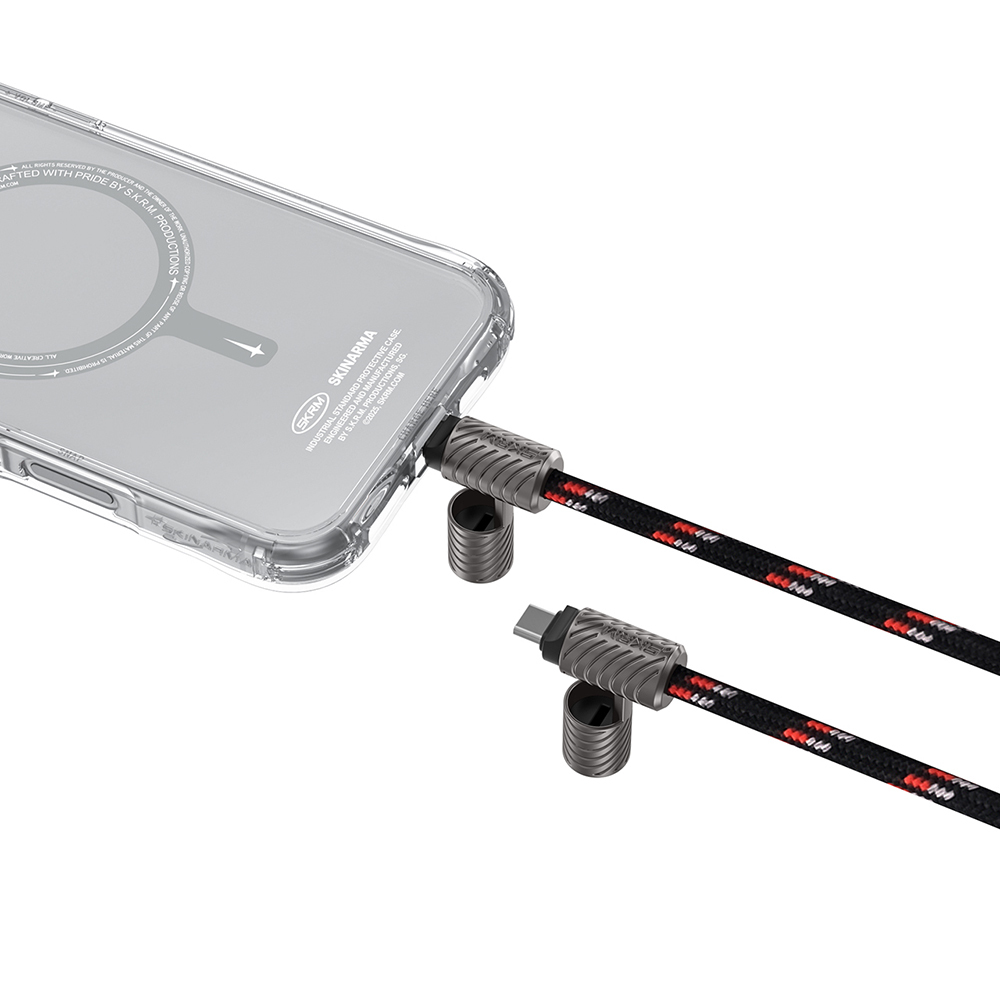 Skinarma DynoVE Series Type-C to Type-C Lanyard Design Charging and Data Cable - 6