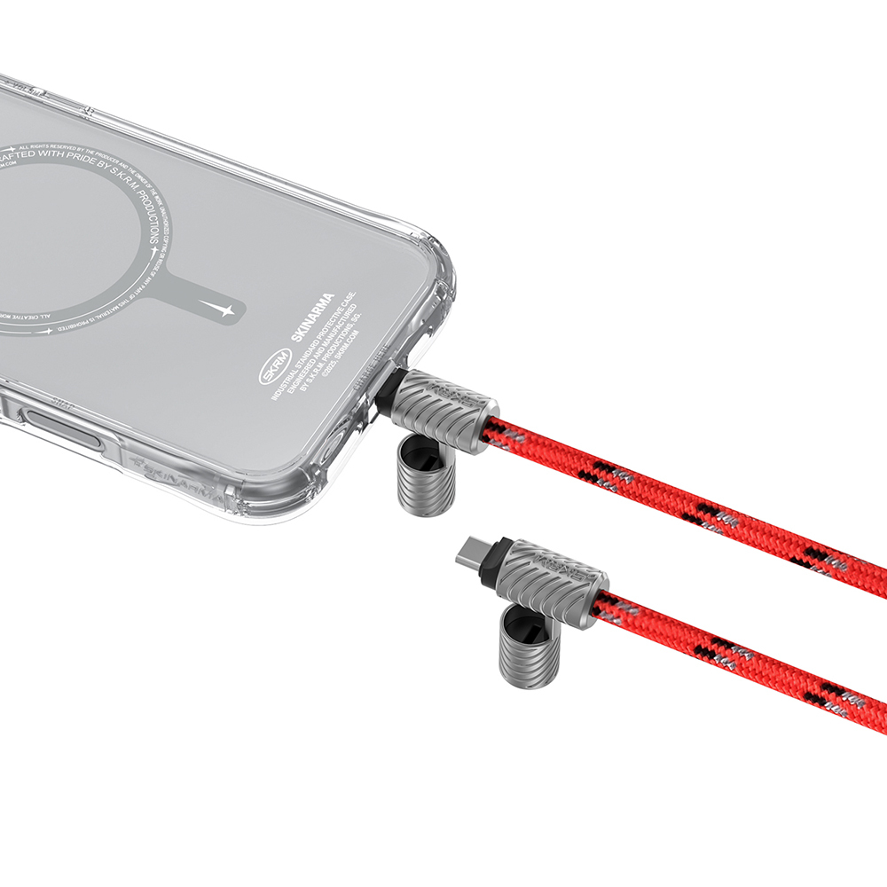 Skinarma DynoVE Series Type-C to Type-C Lanyard Design Charging and Data Cable - 7