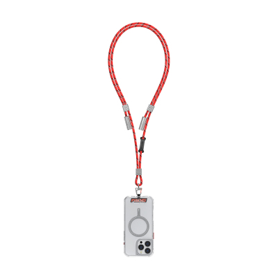 Skinarma DynoVE Series Type-C to Type-C Lanyard Design Charging and Data Cable Red