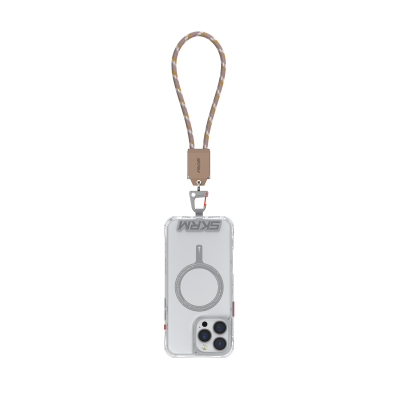 Skinarma DynoVE Series Type-C to Type-C Wrist Strap Design Charging and Data Cable Bej