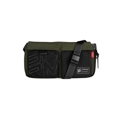 Skinarma Jager Nylon Scout Neck Sling Crossbody Bag Green