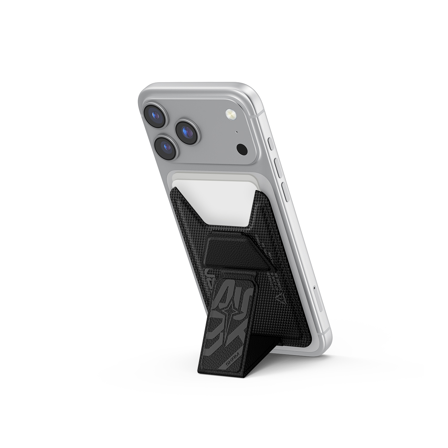 Skinarma Kado Phantom Series Leather-Look Card Holder with Stand - 3