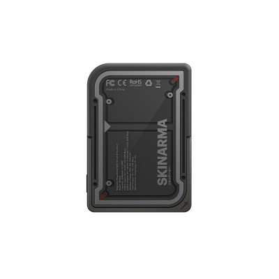 Skinarma Nexus Mecha Kablosuz ve PD Hızlı Şarj Özellikli Metal Standlı Taşınabilir Powerbank 20W 5000mAh Siyah