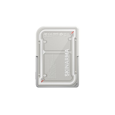 Skinarma Nexus Mecha Kablosuz ve PD Hızlı Şarj Özellikli Metal Standlı Taşınabilir Powerbank 20W 5000mAh Açık Gri