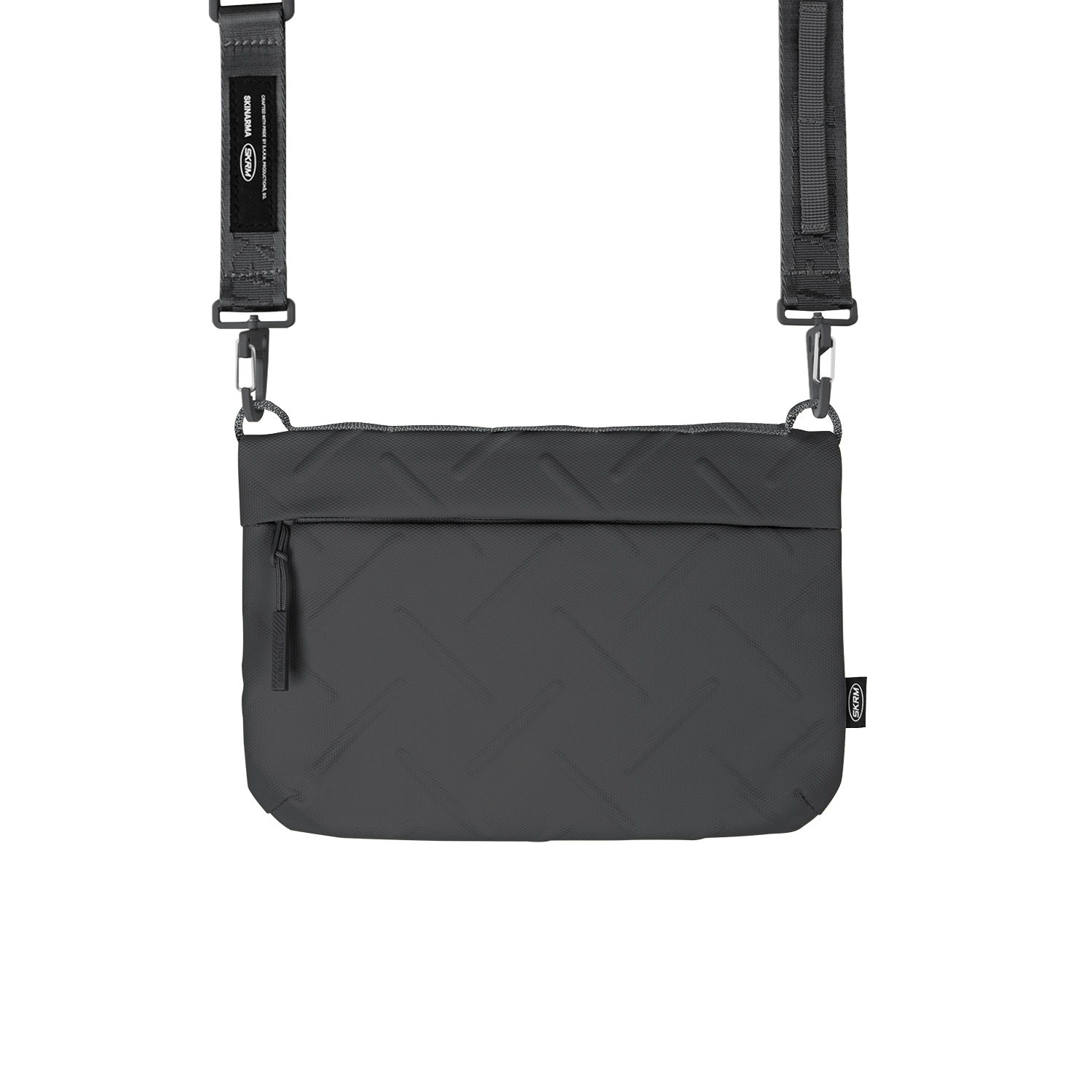Skinarma Satchel Juno Desenli Naylon Scout Bilek Askı Kayışlı Aksesuar Çantası - 2