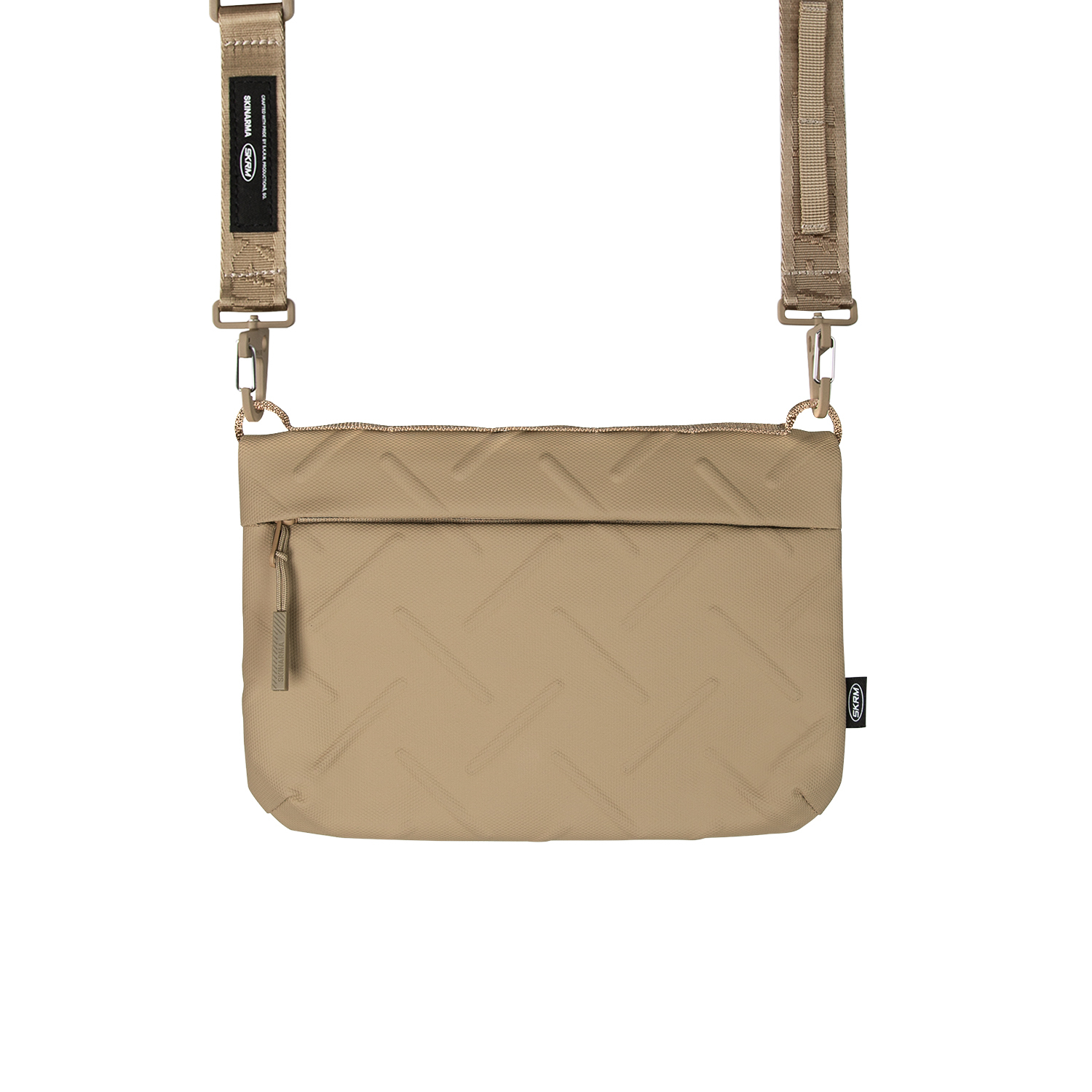 Skinarma Satchel Juno Desenli Naylon Scout Bilek Askı Kayışlı Aksesuar Çantası - 4