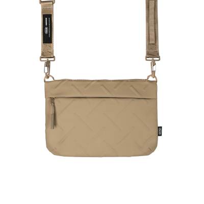 Skinarma Satchel Juno Desenli Naylon Scout Bilek Askı Kayışlı Aksesuar Çantası Haki