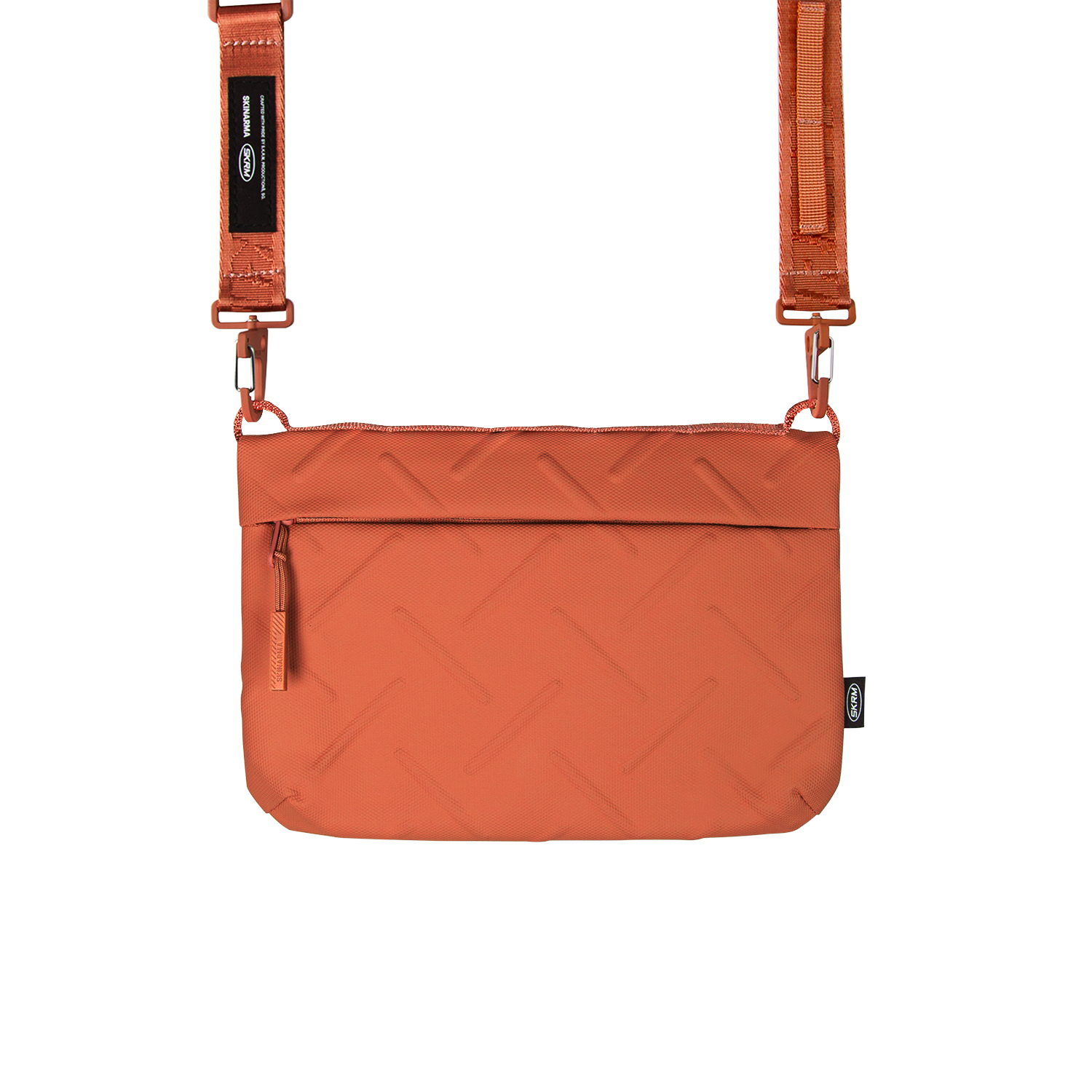 Skinarma Satchel Juno Desenli Naylon Scout Bilek Askı Kayışlı Aksesuar Çantası - 5