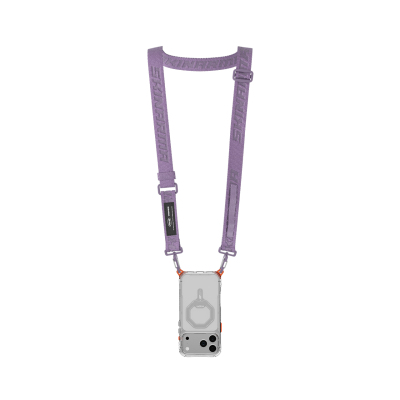 Skinarma Scout XE Serisi Logolu Ayarlanabilir Telefon Boyun Askı Kayışı Lila