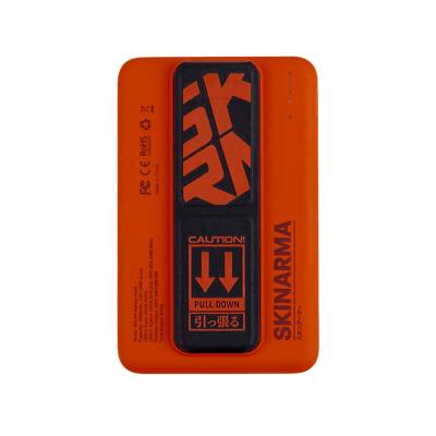 SkinArma Spunk Portable Wireless Charger and PD Fast Charge Powerbank 15W 5000mAh Orange