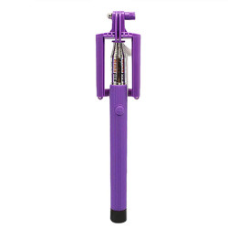 Zore SLF 01 Cable Selfie Stick Purple