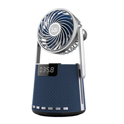 Soaiy K8 Fan Bluetooth Speaker Blue