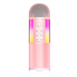 Soaiy MC12 Karaoke Mikrofon Pembe