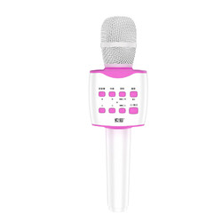 Soaiy MC7 Karaoke Mikrofon Pembe