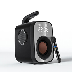 Soaiy SH25 Bluetooth Speaker with Microphone Black