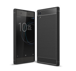 Sony Xperia XA1 Plus Kılıf Zore Room Silikon Kapak Siyah